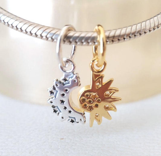 Sun & Moon Dangle Charm